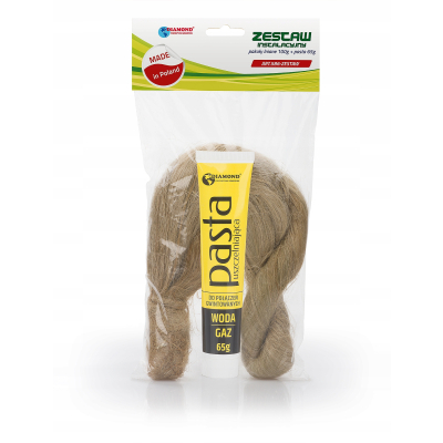 PAKUŁY LNIANE 100g + PASTA 65g ZESTAW INSTALACYJNY